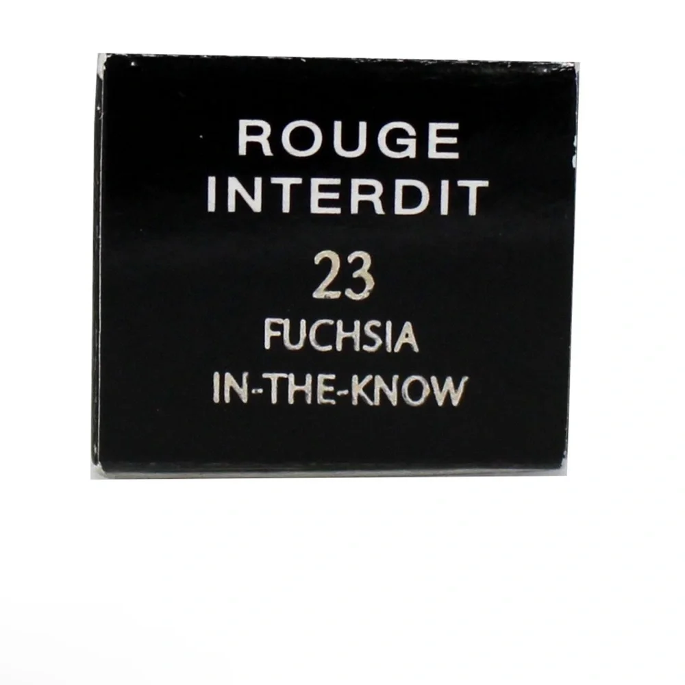 Givenchy Rouge Interdit Satin Lipstick for Women, 23 Fuchsia In The Know NIB